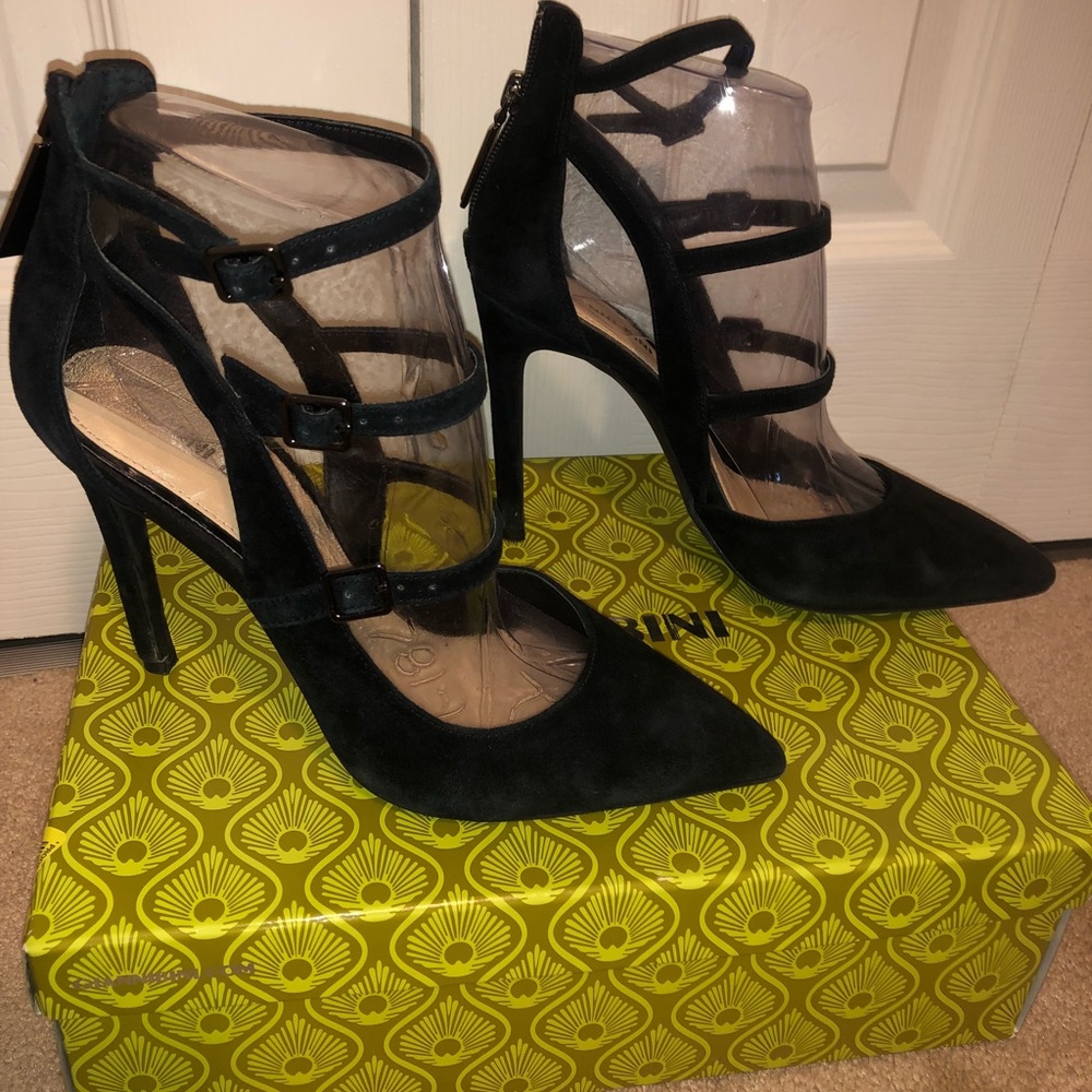 Black high heels
